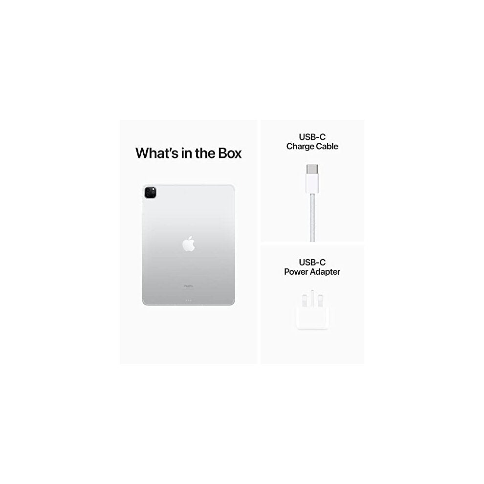 Apple iPad Pro 2022-12.9-inch-(Wi-Fi + Cellular, 1TB) - Silver (6th generation)