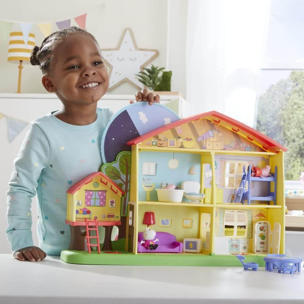 Peppa Pig Peppa's Playtime to Bedtime House Pre-school Toy