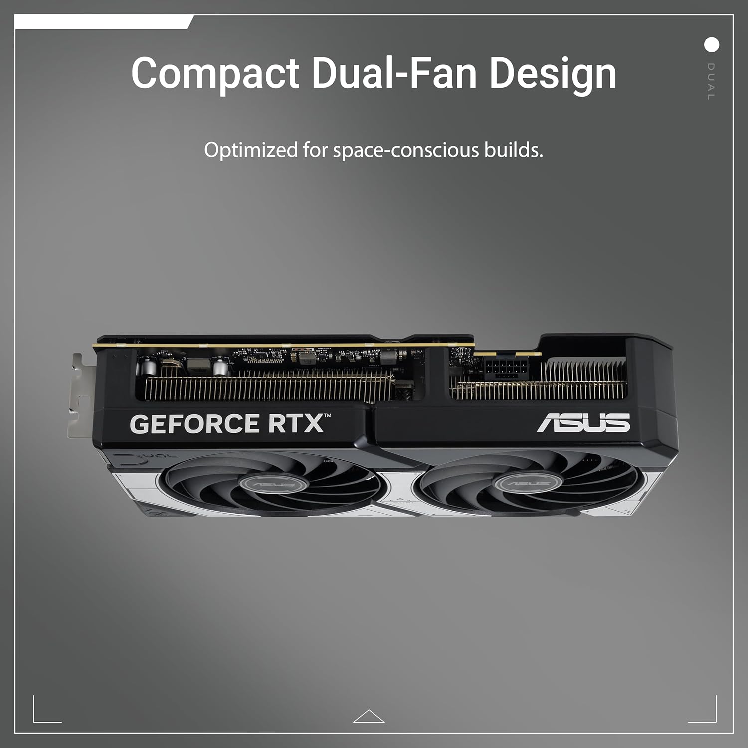 ASUS Dual RTX 5070 OC 12 GB Graphics Card – PCIe 5.0, Compact Dual-Fan