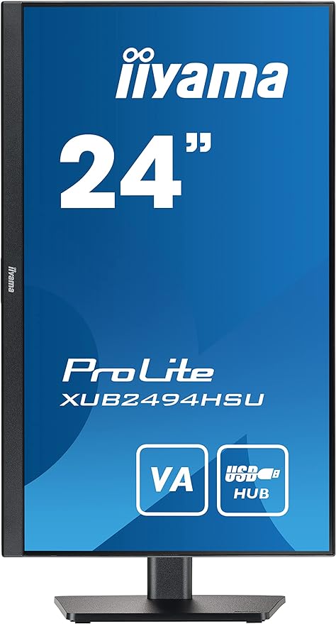 iiyama ProLite XUB2793HS-B5 LED Monitor 27 inches 1920 x 1080 pixels Full HD Black