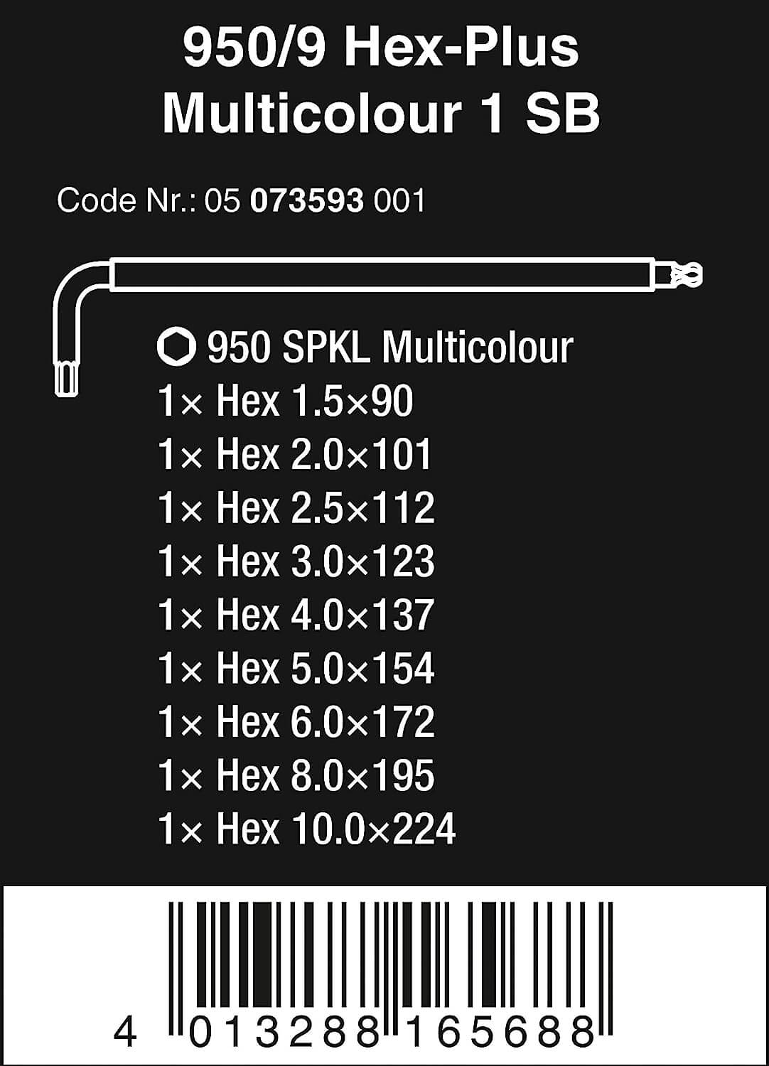 950/9 Hex Plus Multicolour 1 SB