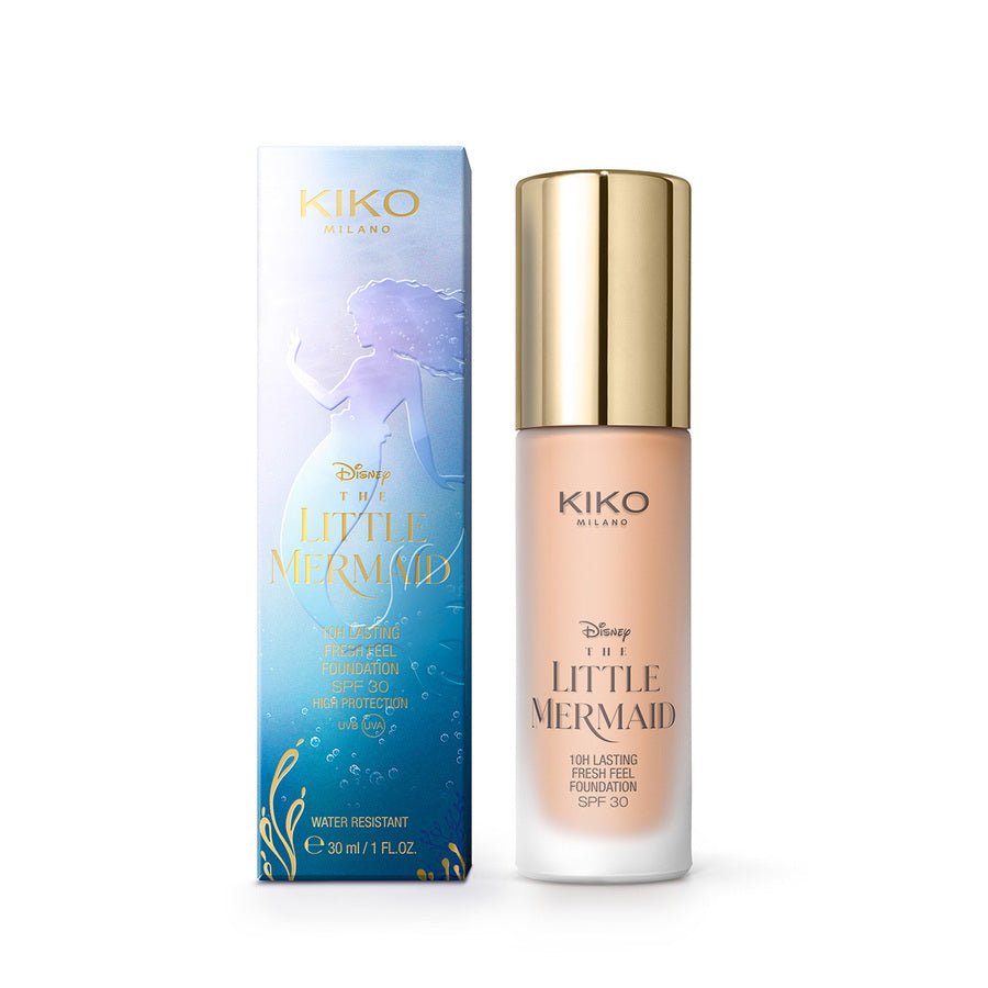 KIKO - Disney - The Little Mermaid 10h Lasting Fresh Feel Foundation SPF 30 - Amar.co.uk