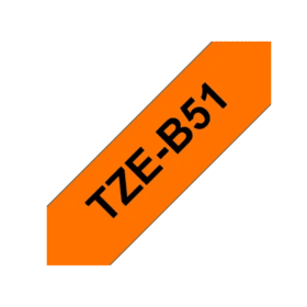 Fluorescent Orange Laminated Tape 24mm x 5m
