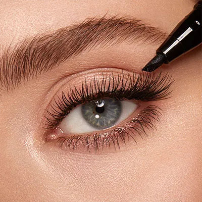 "KIKO Milano Eyeliner Pen Accentuating Eyes with Precise Winged Line"