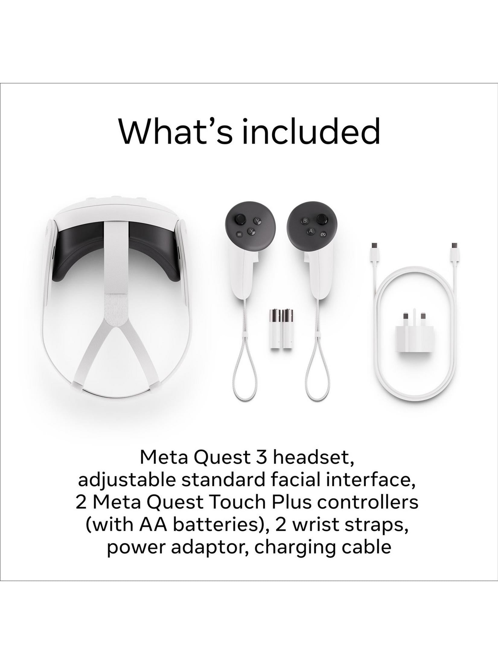 Meta Quest 3 VR headset with controller.
