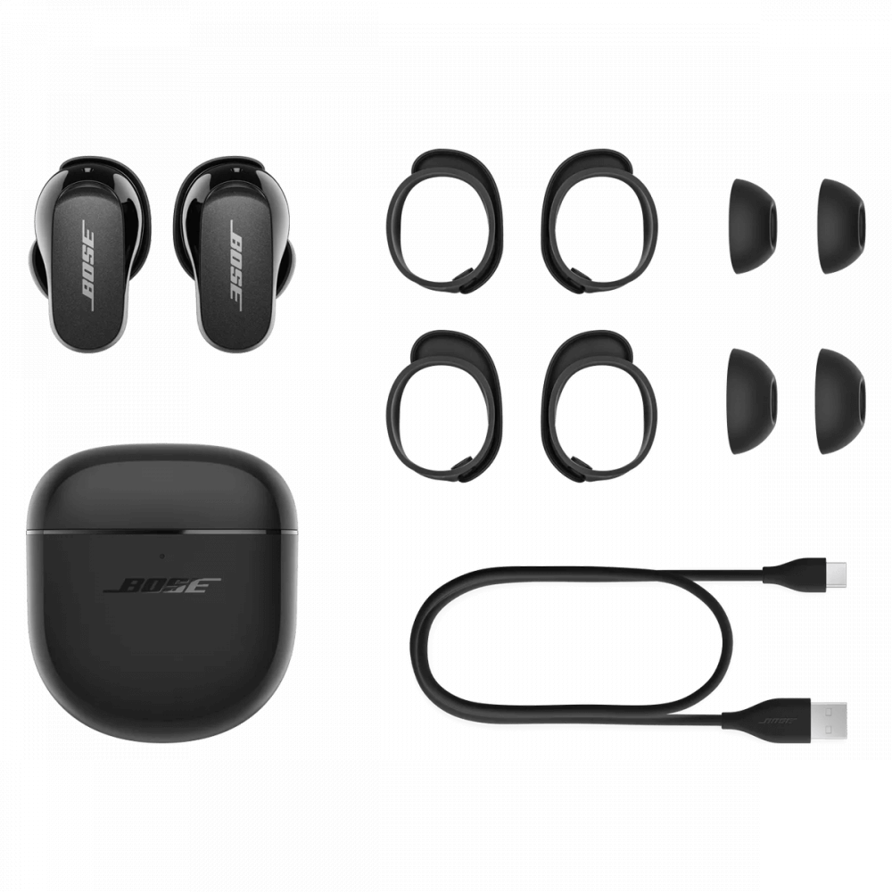 Bose QuietComfort Earbuds II, Triple Black