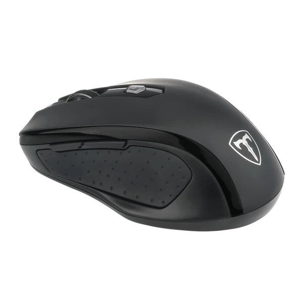 Black T-DAGGER Gaming Mouse featuring 2.4G Wireless Technology and Adjustable DPI