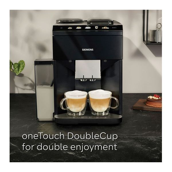 SIEMENS TQ515GB9 EQ500 Bean to Cup Fully Automatic Coffee Machine - Black