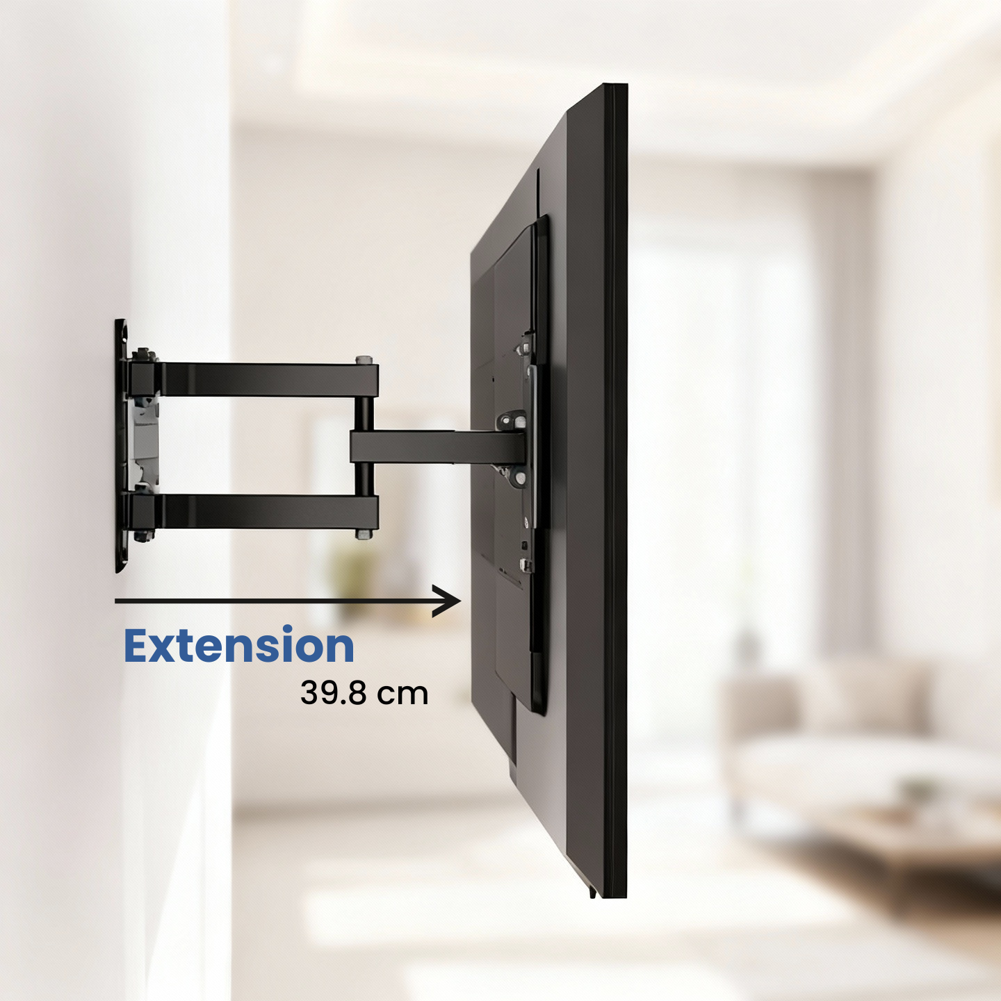 IBRA Swivel Motion TV Wall Mount Bracket 26–55" – Full Motion, Tilt & VESA 400x400