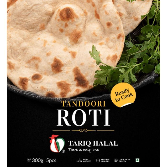 Tariq Halal Tandoori Roti 5Ps 300g - Amar