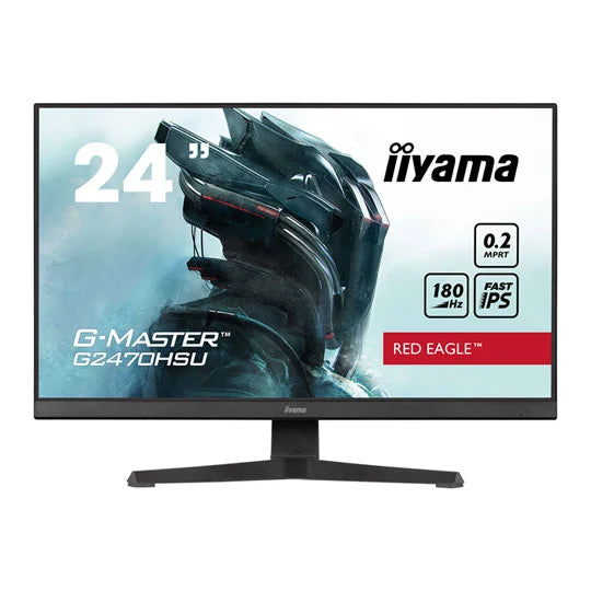 iiyama G-Master G2470HSU-B6 23.8” FHD Gaming Monitor – Red Eagle Series