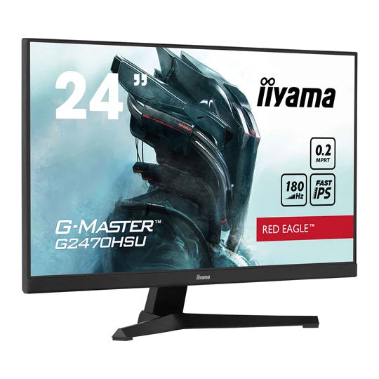 iiyama G-Master G2470HSU-B6 23.8” FHD Gaming Monitor – Red Eagle Series