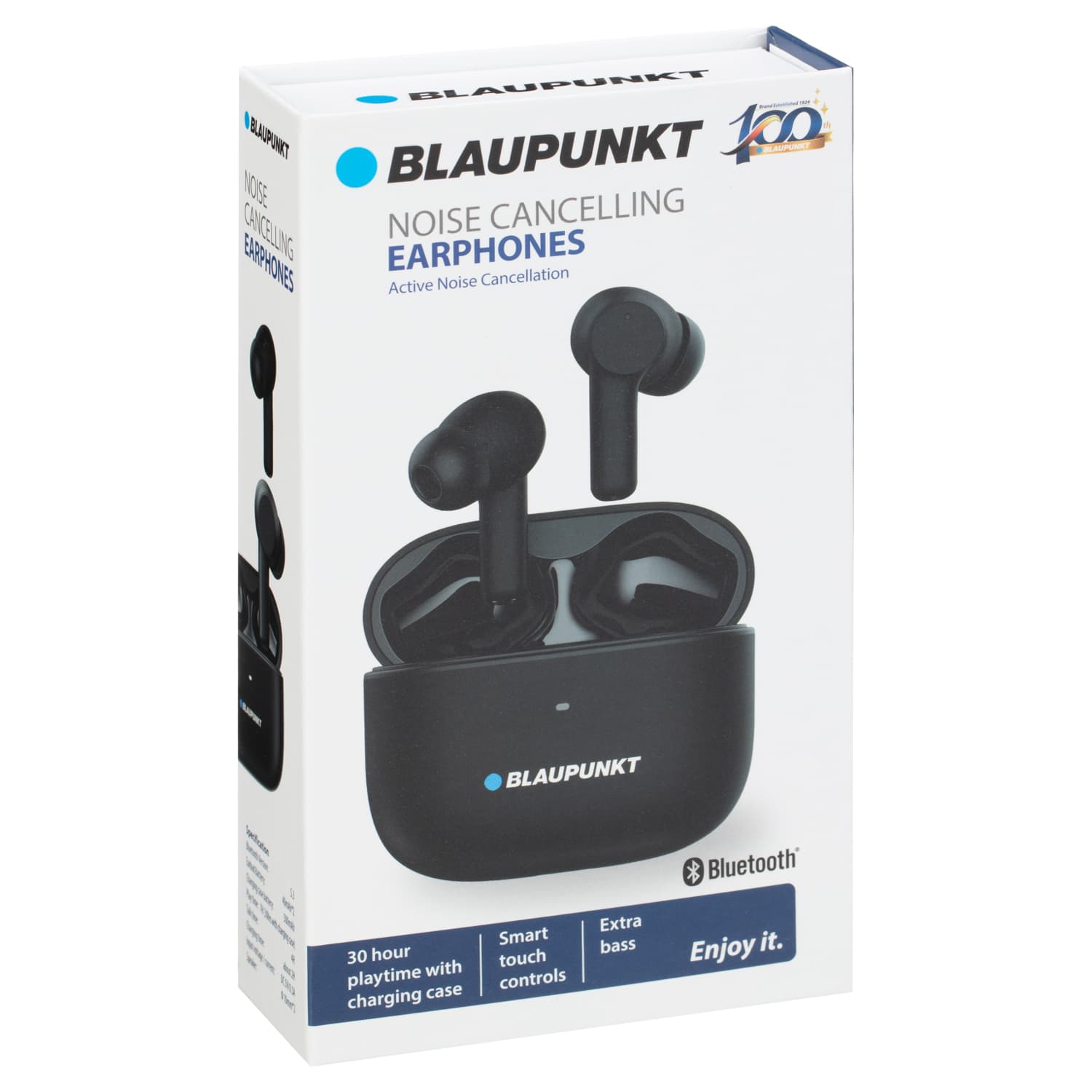 Blaupunkt Noise-Cancelling Earphones – Black