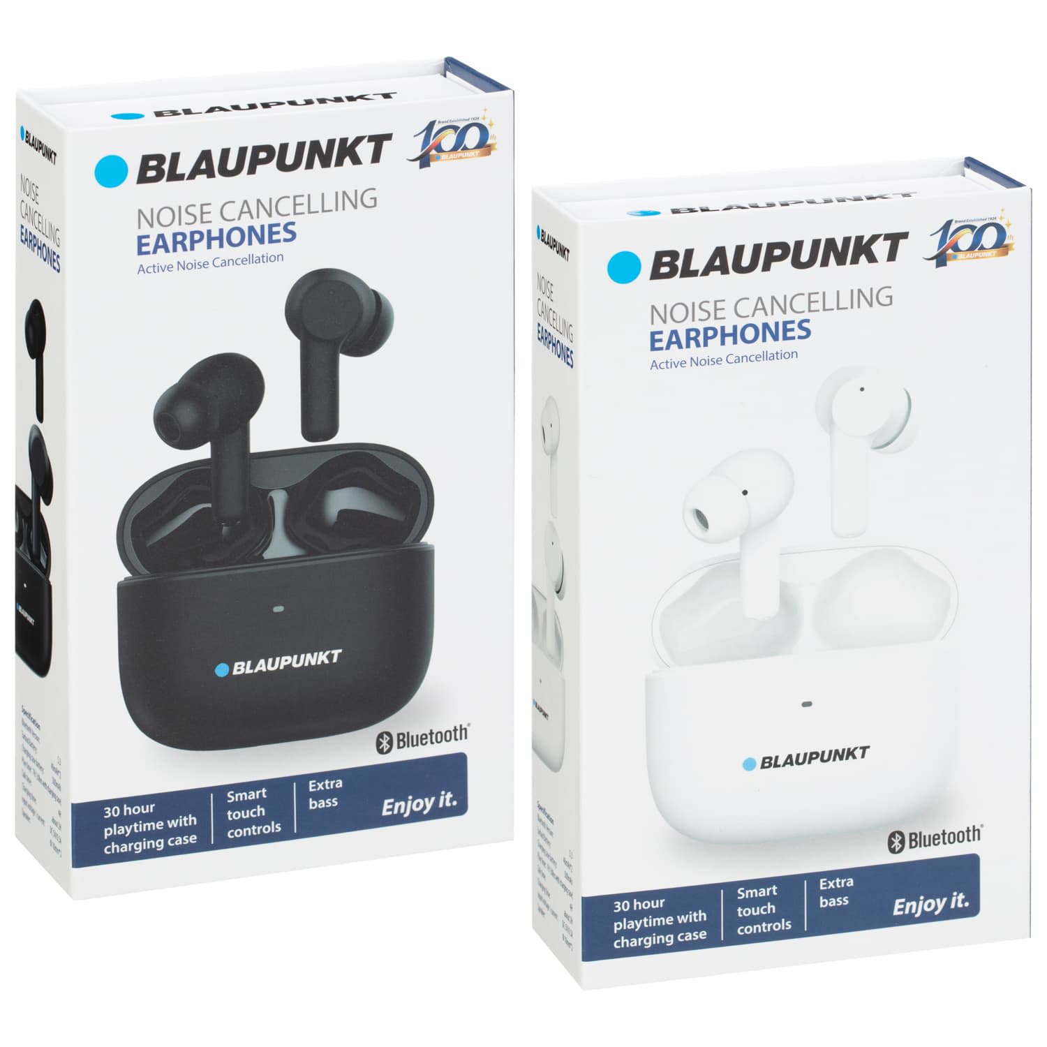 Blaupunkt Noise-Cancelling Earphones – Black