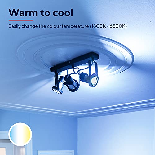 Trust Smart WiFi LED Spot GU10 – White Ambience Duo-Pack (Model 71296)