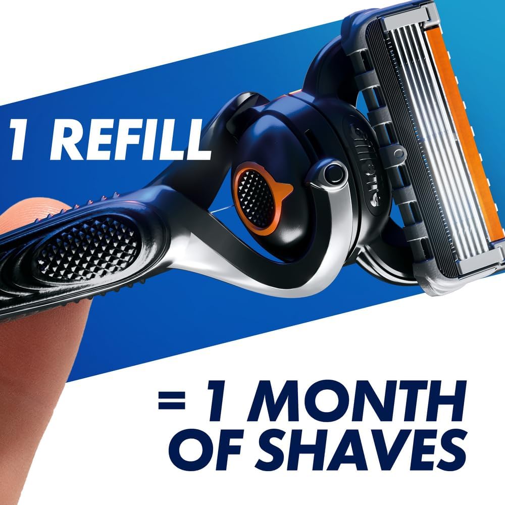 Gillette ProGlide Razor with Flexiball Tech | 9 Refill Blades - Amar