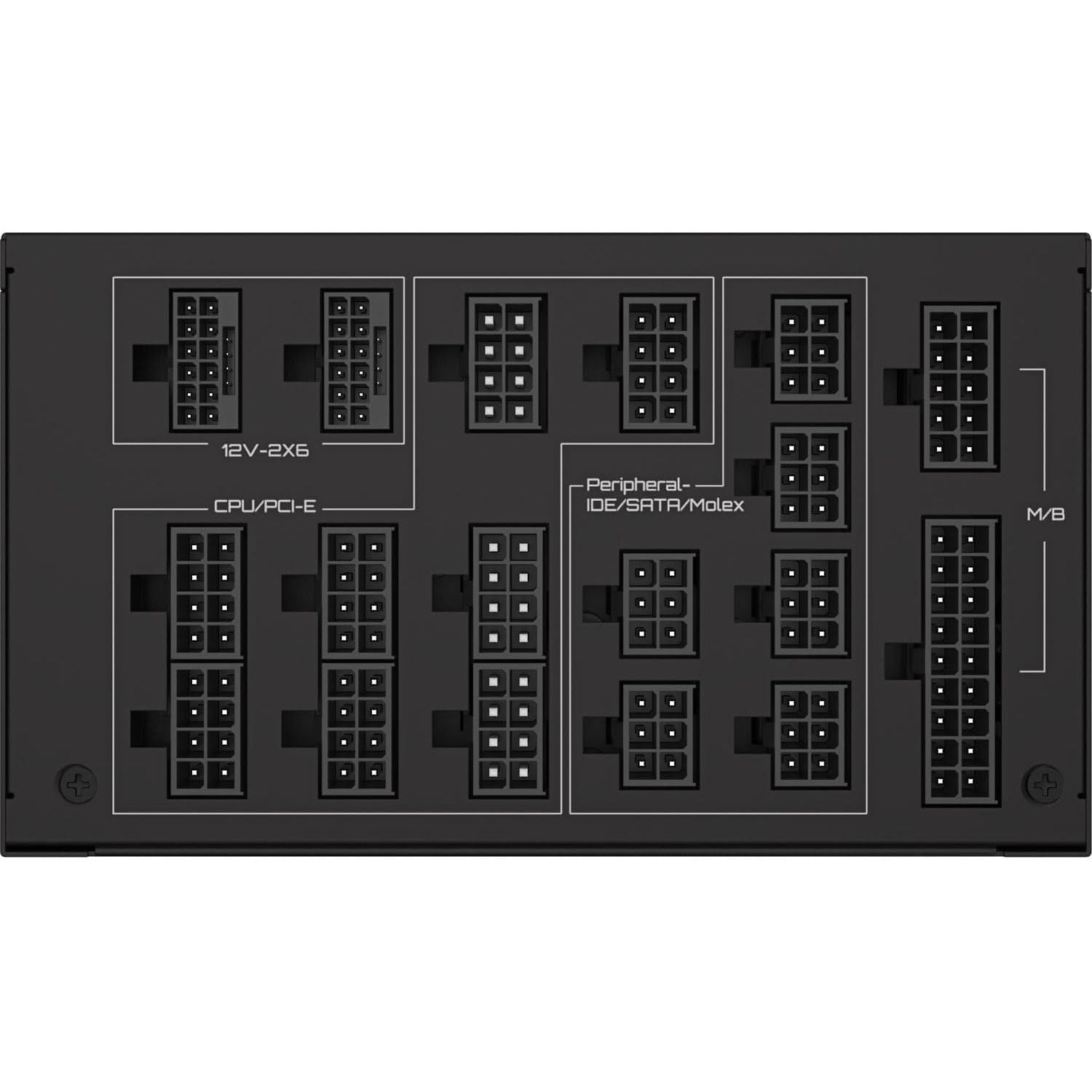 Gigabyte UD1600PM PG5 AI TOP 1600W Power Supply Unit – 80+ Platinum, Fully Modular, ATX 3.1, PCIe 5.0