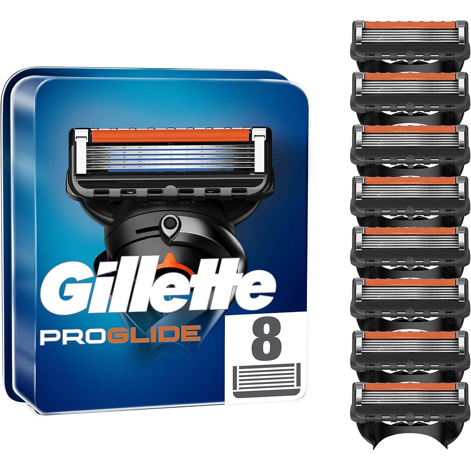 Gillette ProGlide Men’s Razor Blade Refills, 8 Count - Amar