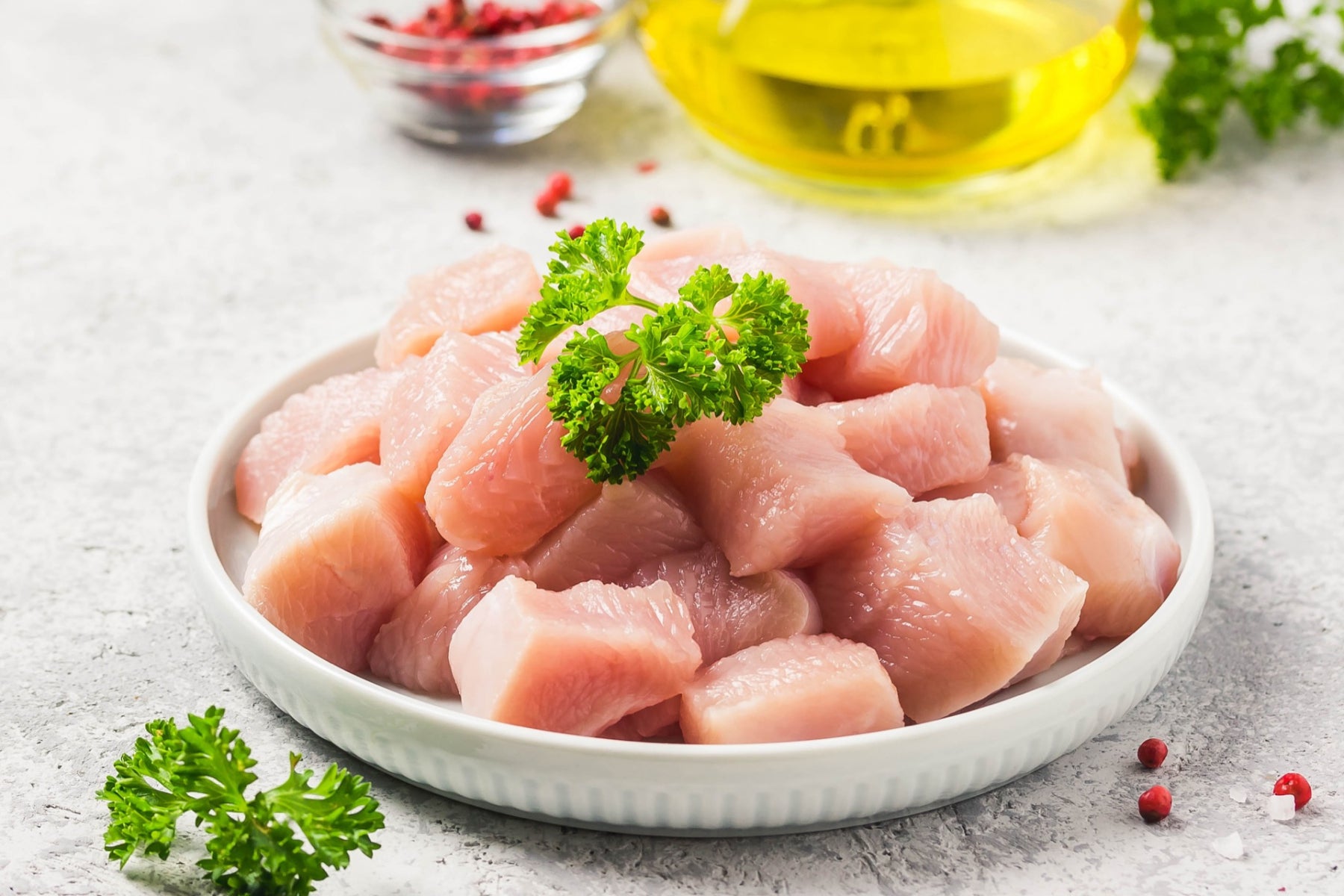 CHICKEN BREAST DICED - Amar