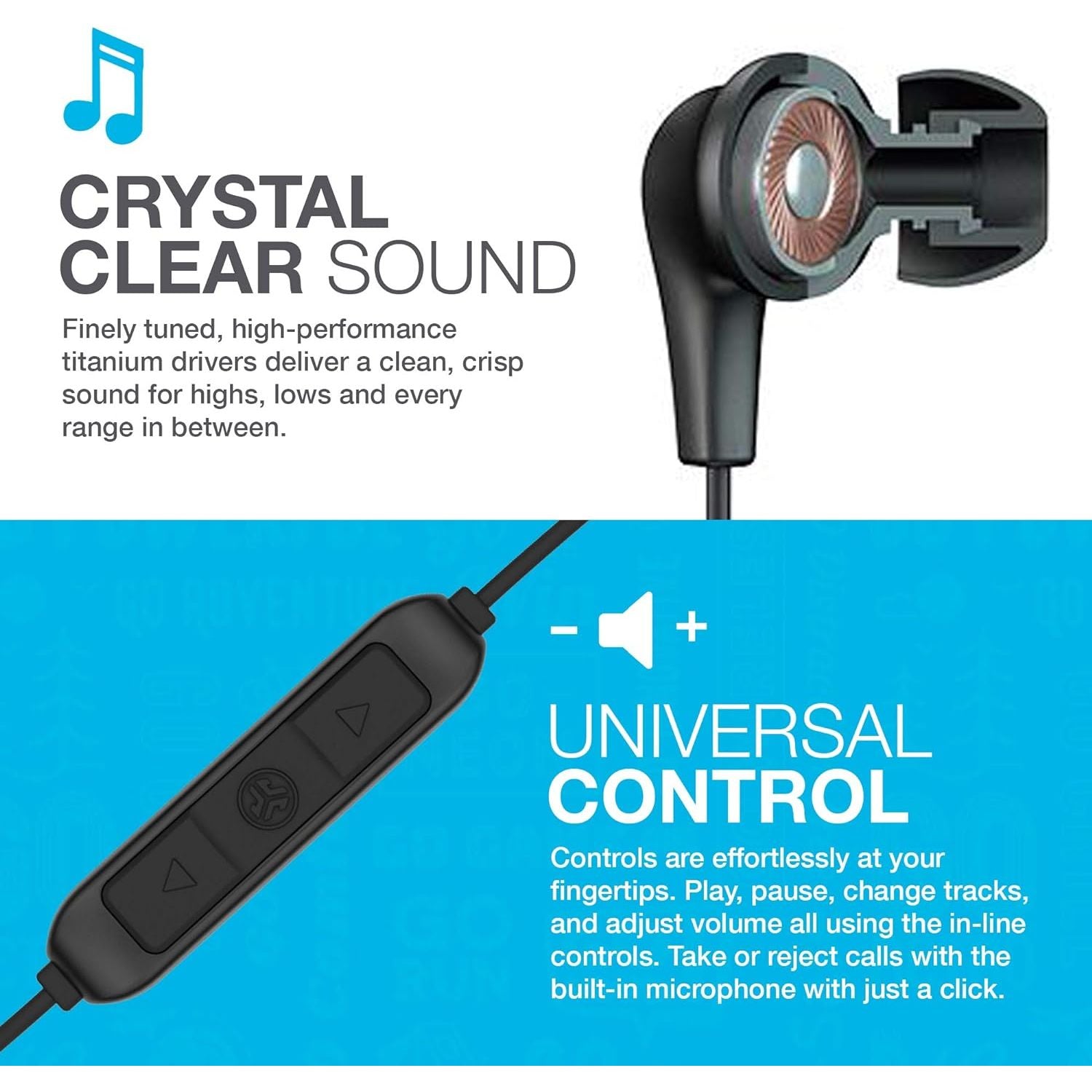 JLab JBuds Pro Bluetooth Earbuds – Wireless Earphones with 10-Hour Playtime - Amar