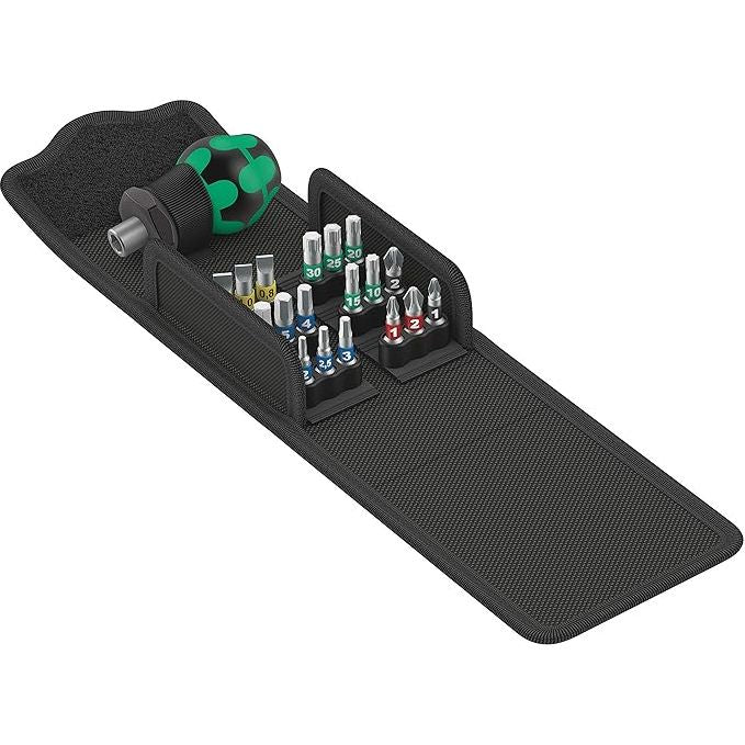 Wera Kraftform Kompakt Stubby 1, 19 Pieces, 05057471001 - Amar.co.uk