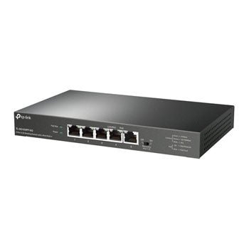 TP - LINK 5 - Port 2.5G Gigabit Desktop Switch with 4 - Port PoE++ - (TL - SG105PP - M2) - Amar.co.uk