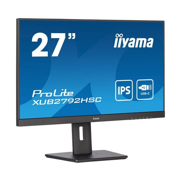 27-Inch Full HD LED  iiyama ProLite Monitor with USB-C - XUB2792HSC-B5 - Amar
