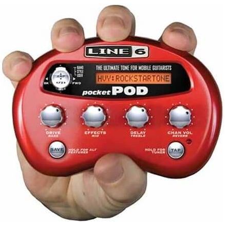 Line 6 Pocket Pod Guitar Amp Emulator Multi Effects Processor - Amar.co.uk