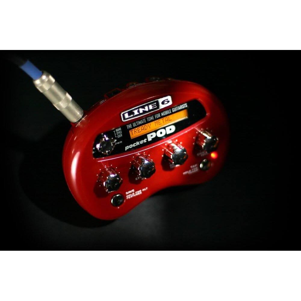Line 6 Pocket Pod Guitar Amp Emulator Multi Effects Processor - Amar.co.uk