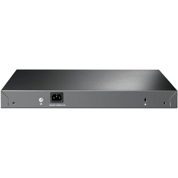 TP - Link JetStream 28 - Port Gigabit L2+Managed Switch with 24 - Port PoE+, Supports 24 Gigabit PoE+ ports and 4 Gigabit SFP Slots, 384W Budget, Rackmount (TL - SG3428MP) - Amar.co.uk