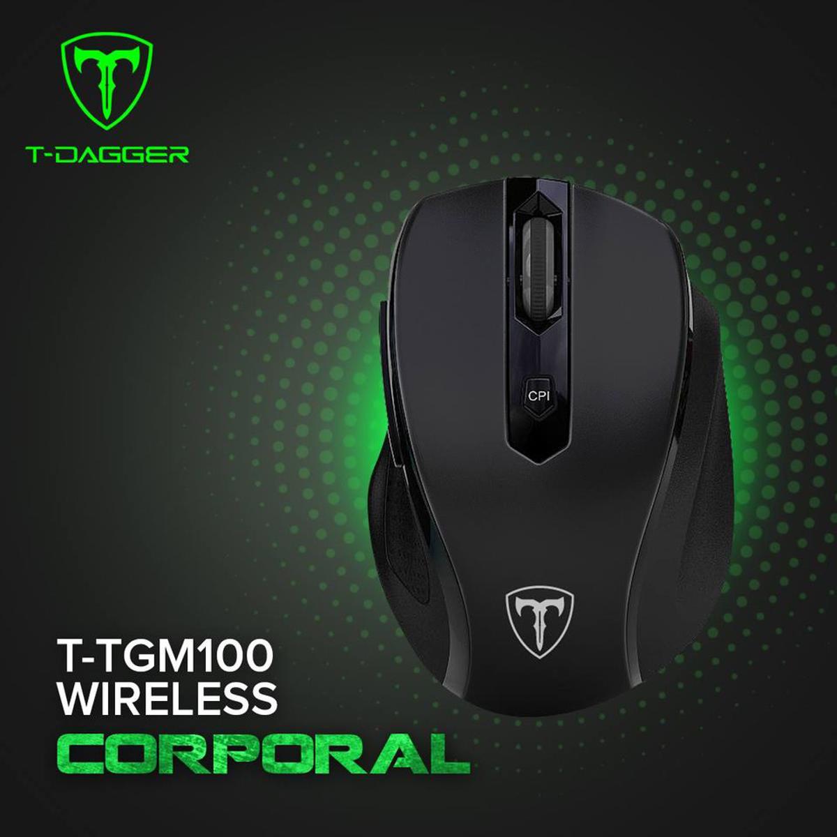 T - DAGGER Gaming Corporal Mouse: 2400 DPI, Ergonomic, Windows & MAC - Amar.co.uk