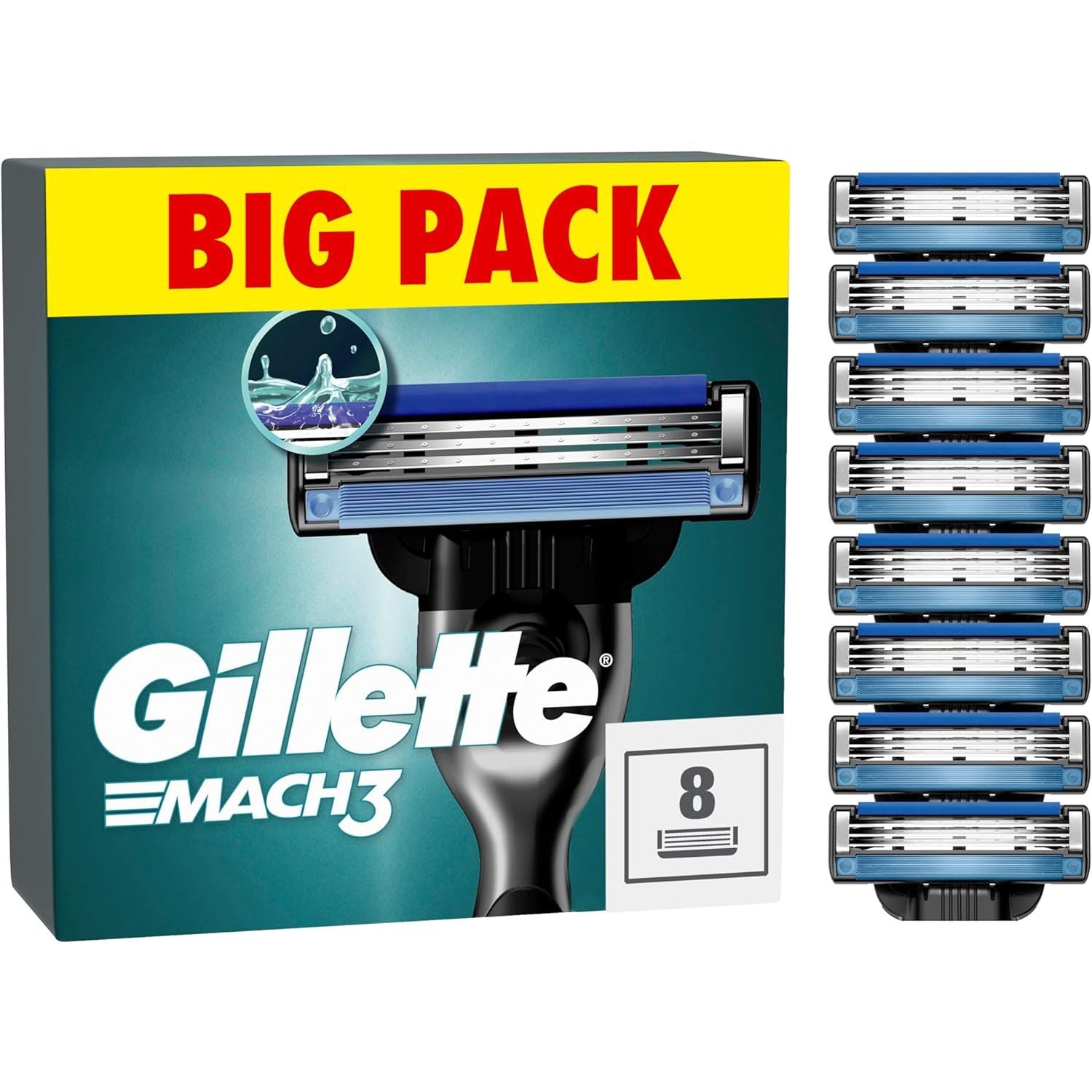 Gillette Mach3 Razor Blades Men, - Amar