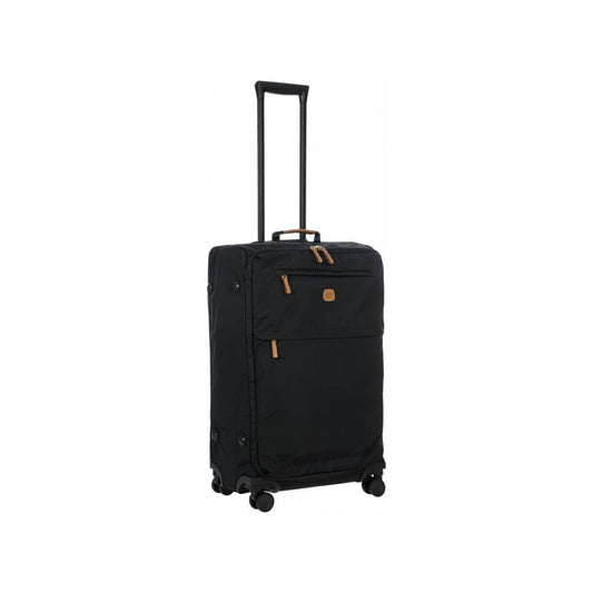 Bric's X - Collection Medium Trolley In Recycled Fabric, Black - Amar.co.uk