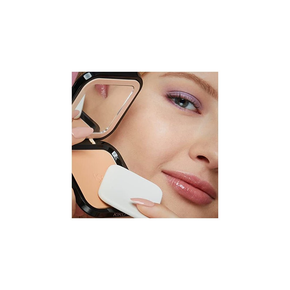KIKO Milano - Full Coverage Blurring Powder Foundation 20 ivory - Amar.co.uk