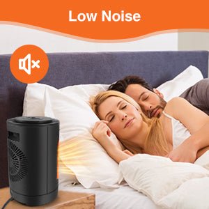 Space Portable Heater Electric Fan 1500W Low Energy Silent 70° 3 Mode Setting UK - Amar.co.uk
