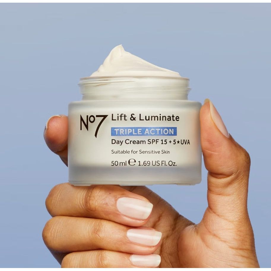 No7 Boots Lift & Luminate Triple Action SPF Day Cream 50ML