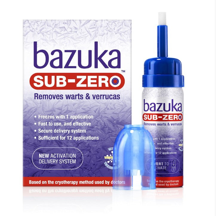 SubZero Freezing Device For Treatment and Removal of Warts and Verrucas. Based on the Cryotherapy Method Used By Doctors, 50 ml