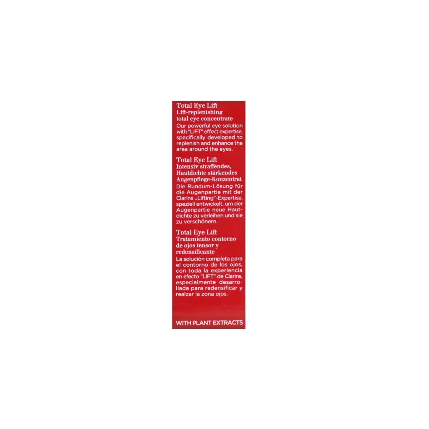 Clarins Total Eye Lift – 0.1 oz (All Skin Types)