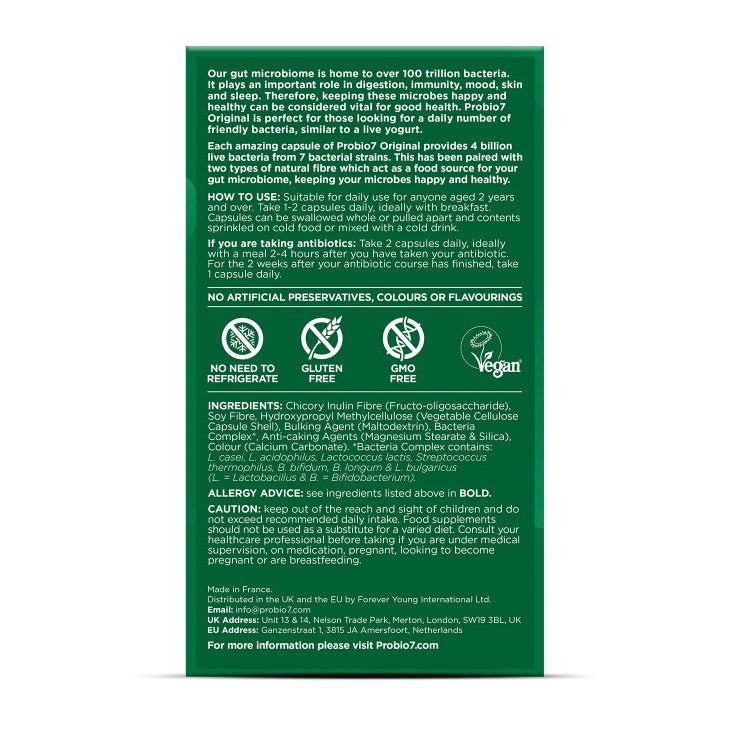 Probio 7 Original | Vegan Approved | 40 Capsules
