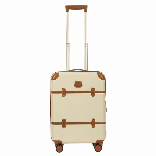 Bric's Bellagio Wheelaboard Spinner Case Cream - Amar.co.uk