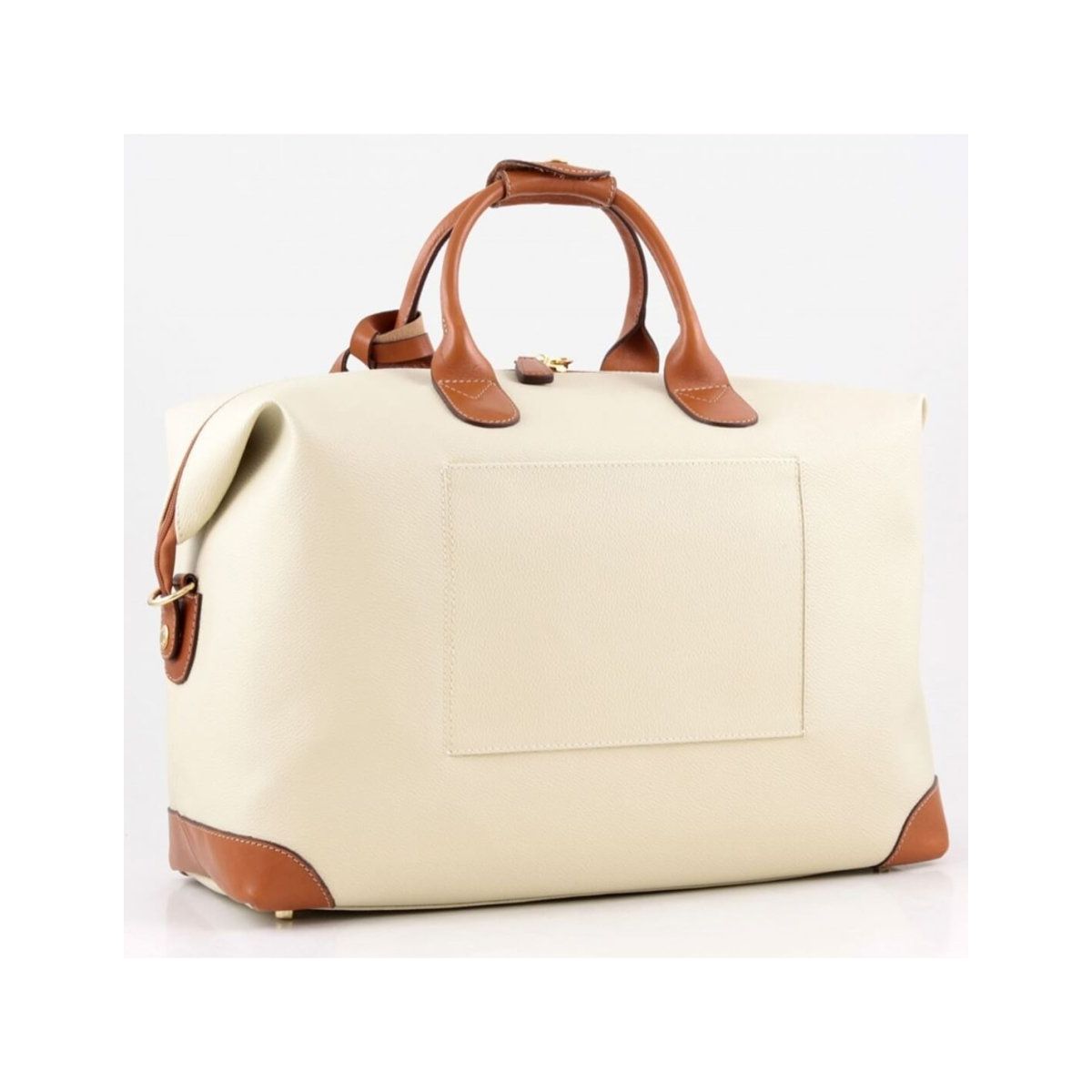 Bric's Firenze Carry - On Holdall (Cream) - Amar.co.uk