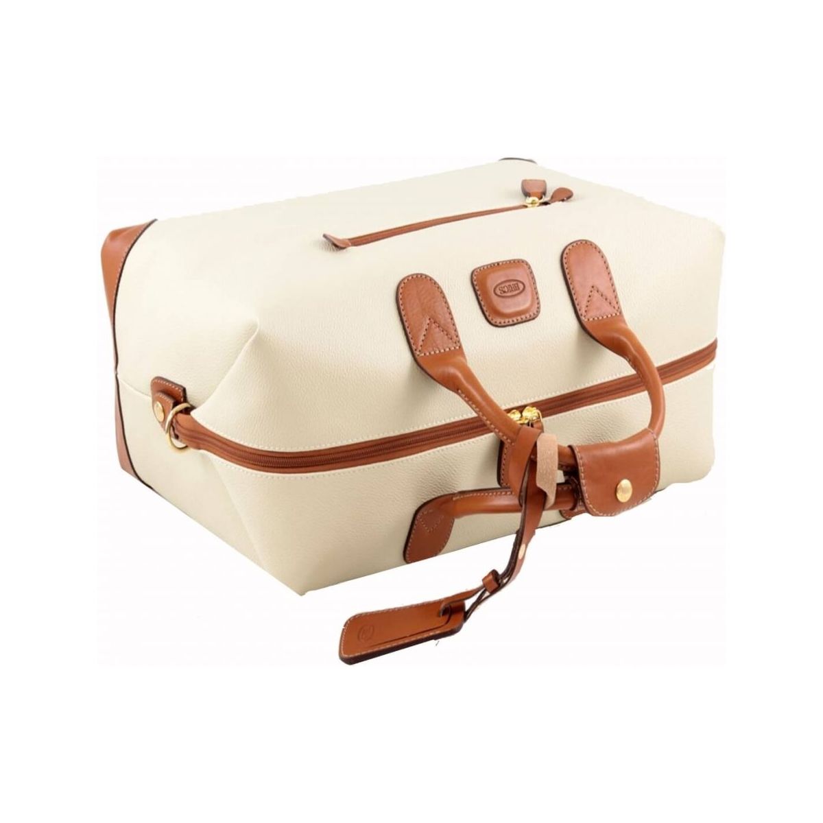 Bric's Firenze Carry - On Holdall (Cream) - Amar.co.uk