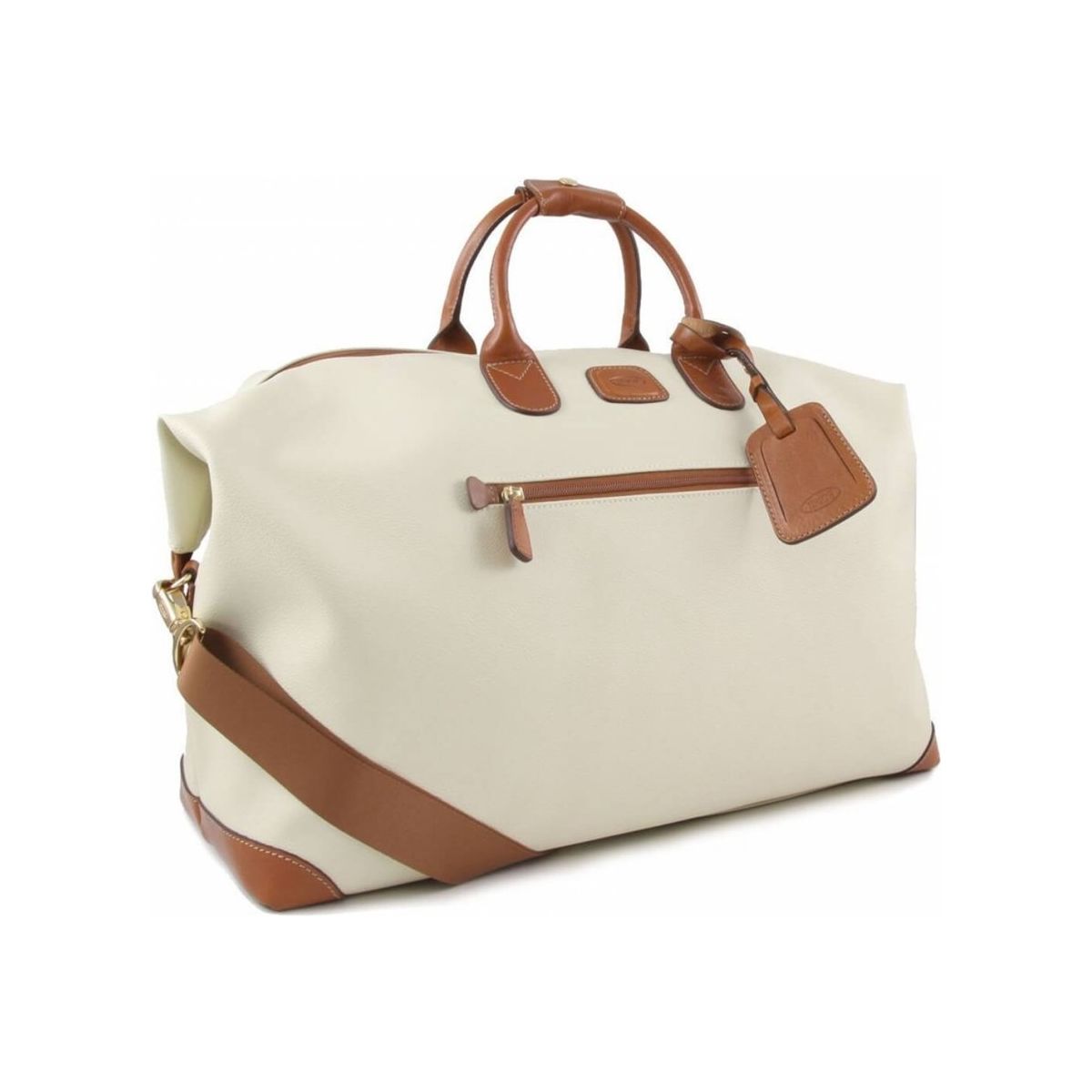 Bric's Firenze Carry - On Holdall (Cream) - Amar.co.uk