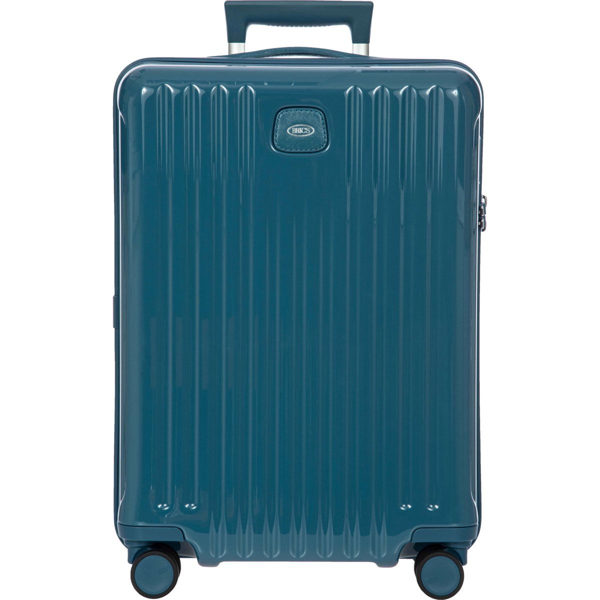 Bric's Milano Positano 4 - Wheel - Trolley Sea Blue - Amar.co.uk