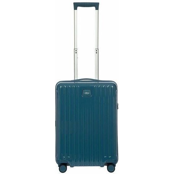 Bric's Milano Positano 4 - Wheel - Trolley Sea Blue - Amar.co.uk