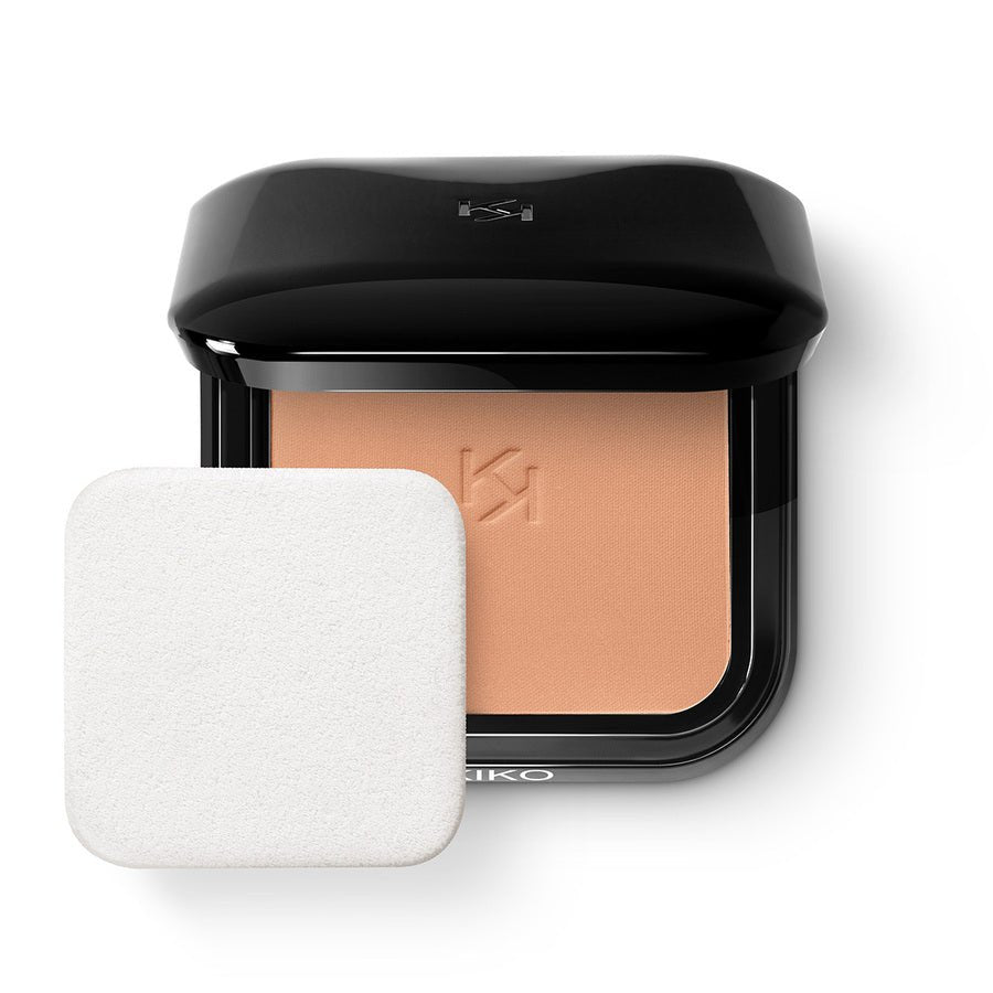 KIKO Milano - Full Coverage Blurring Powder Foundation 60 Pink Beige - Amar.co.uk