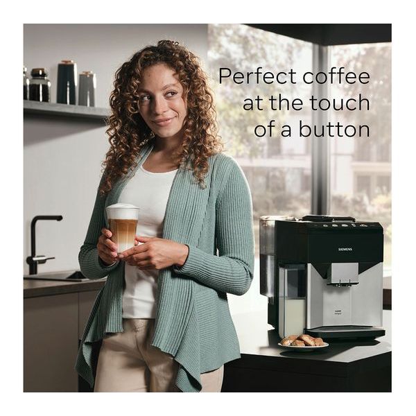SIEMENS TQ515GB9 EQ500 Bean to Cup Fully Automatic Coffee Machine - Black