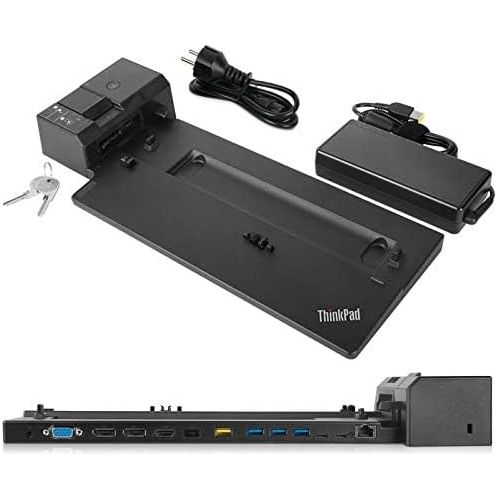 Lenovo ThinkPad Ultra Docking Station 135 Watt for ThinkPad L480, L580, P52s, T480, T480s, X280 20KE, 20KF - Amar.co.uk