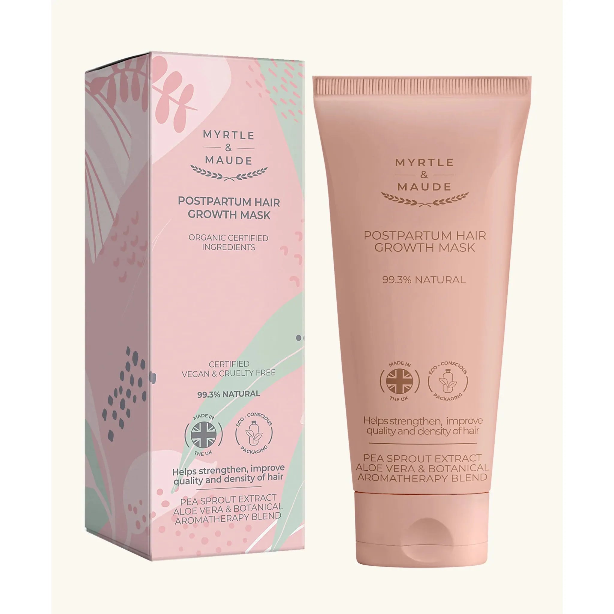Myrtle & Maude Organic Postpartum Hair Growth Mask – 185ml