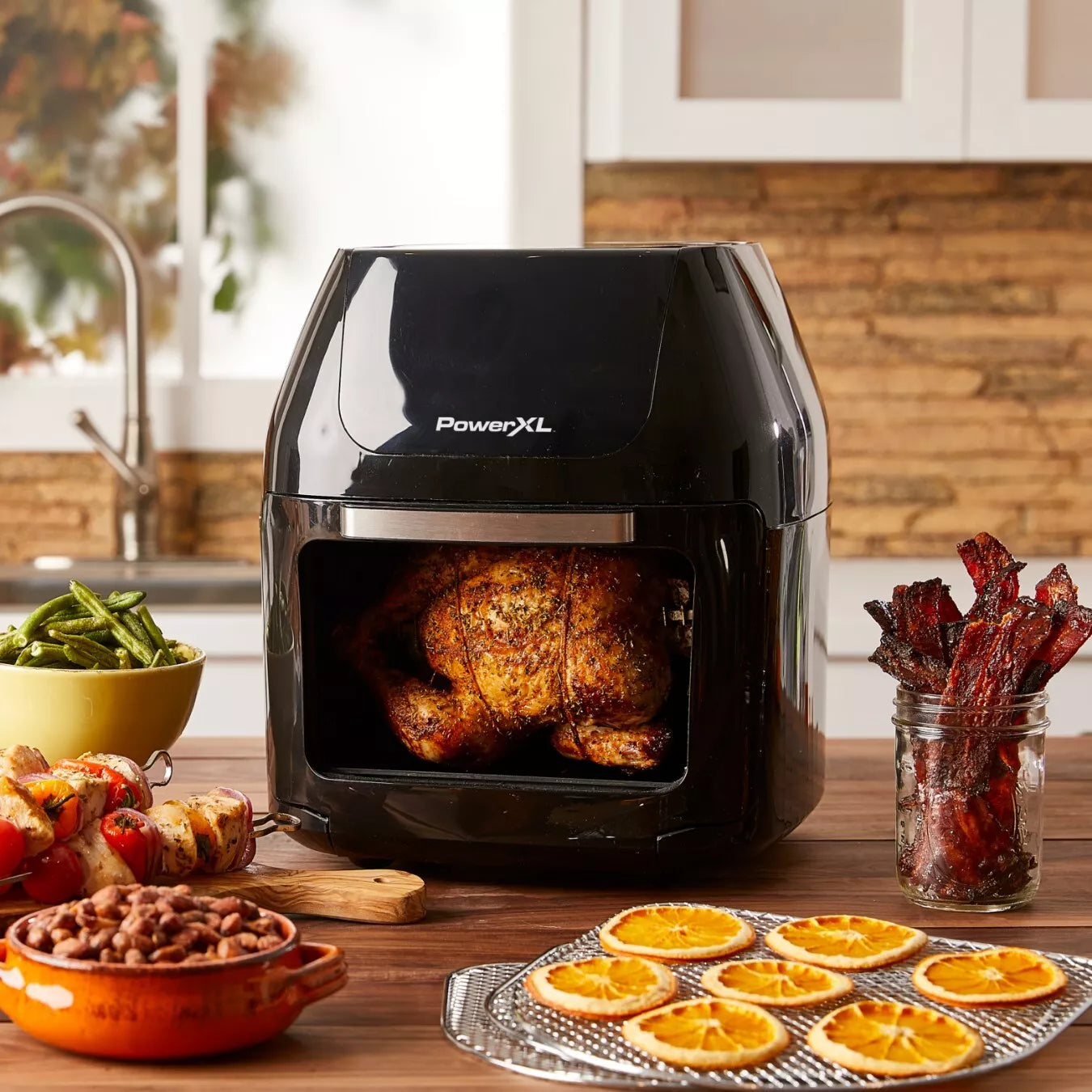 Power XL Air Fryer Cooker Black - Brand New